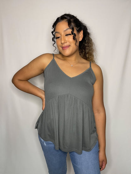 Model is wearing size large
